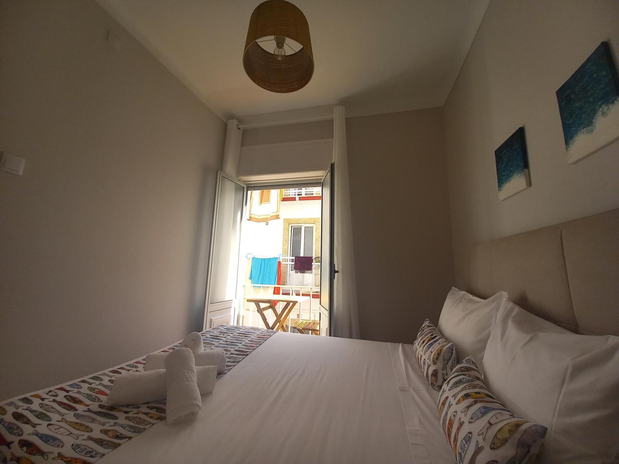 Lugar Dos Avos Appartement Nazaré Kamer foto